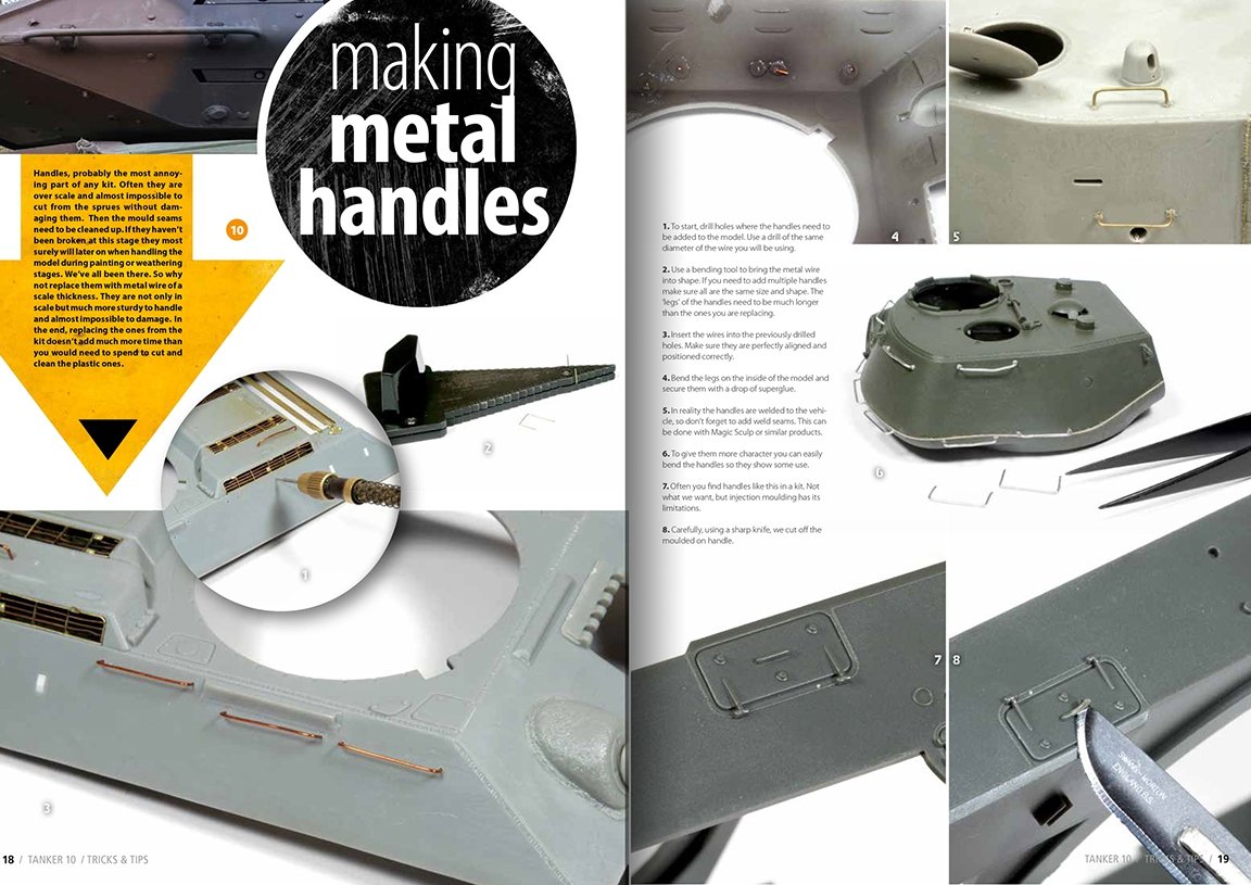 AK Interactive AK4838 Tanker Techniques Magazine n° 10 Trucs et astuces - édition spéciale (anglais) – image 3