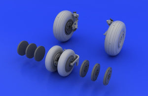 Eduard 648037 MiG-29 wheels 1/48 (Eduard, Academy) – immagine 3