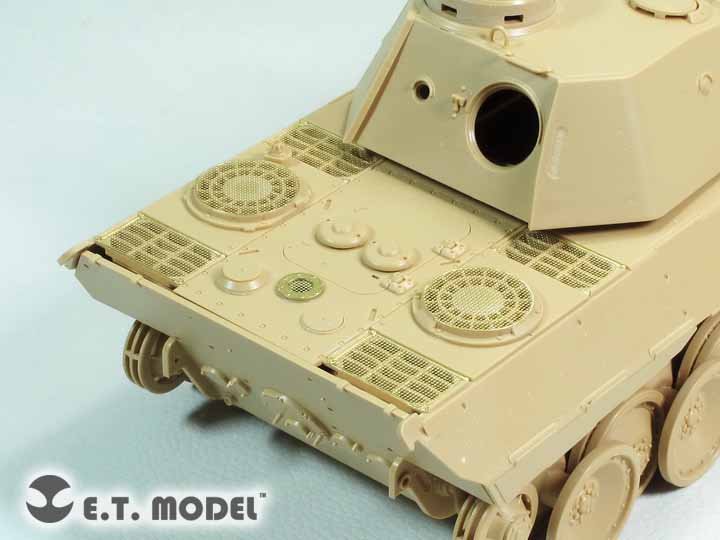 E.T. Model EA35-112 WWII German Panther D Engine Grill Mesh For TAMIYA 35345 1/35 – zdjęcie 2