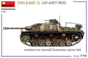 MiniArt 72110 StuG III Ausf. G Last Alkett Prod 1/72 – zdjęcie 10