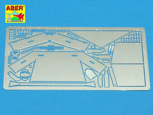 Aber 35A100 Adittional armour for US Tank Destroyer M10 1/35