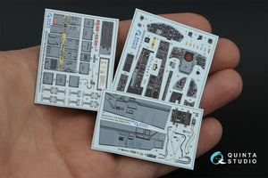 Quinta Studio QD32181 F-104S-ASA 3D-Printed coloured Interior on decal paper (Italeri) 1/32 – zdjęcie 2