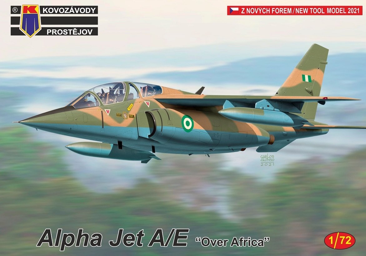 Kovozavody Prostejov KPM0269 Alpha Jet A/E « Au-dessus de l'Afrique » 1/72