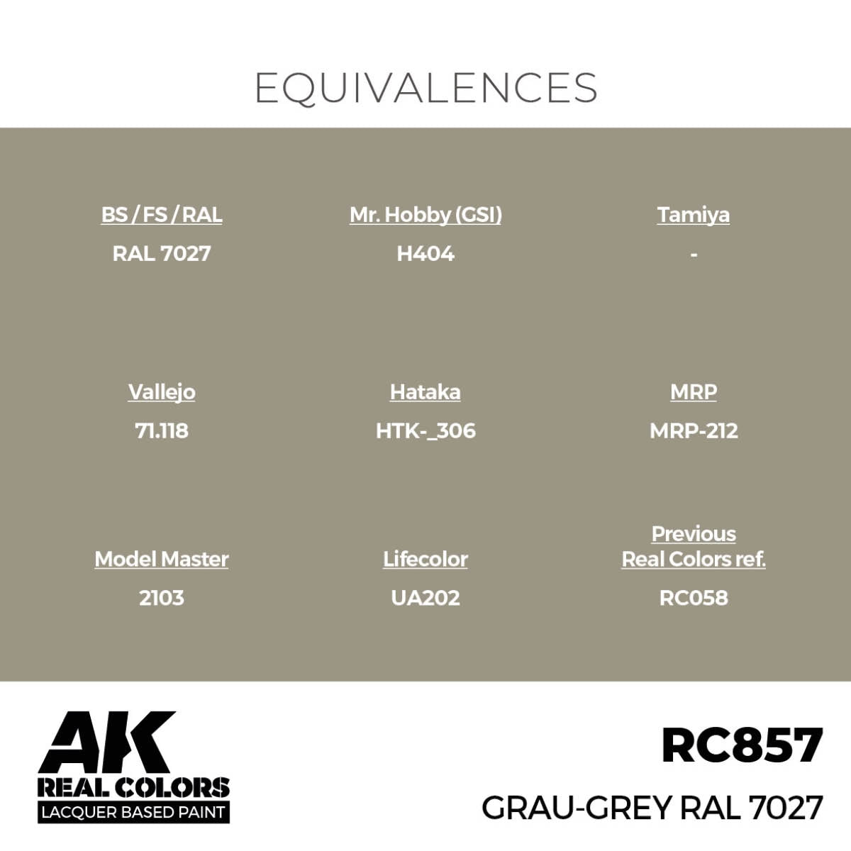 AK Interactive RC857 Gris-Gris RAL 7027 17 ml – image 3