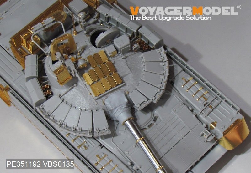 Voyager Model PE351192 Modern Russian T-80BVM Main Battle Tank (smoke discharger include) (For TRUMPETER 09587) 1/35 – zdjęcie 4