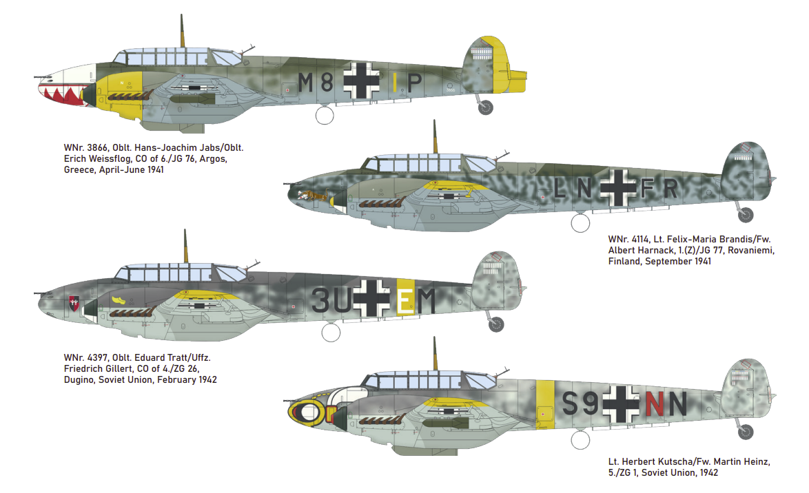 Eduard 7464 Bf 110E Weekend edition 1/72 – Bild 2