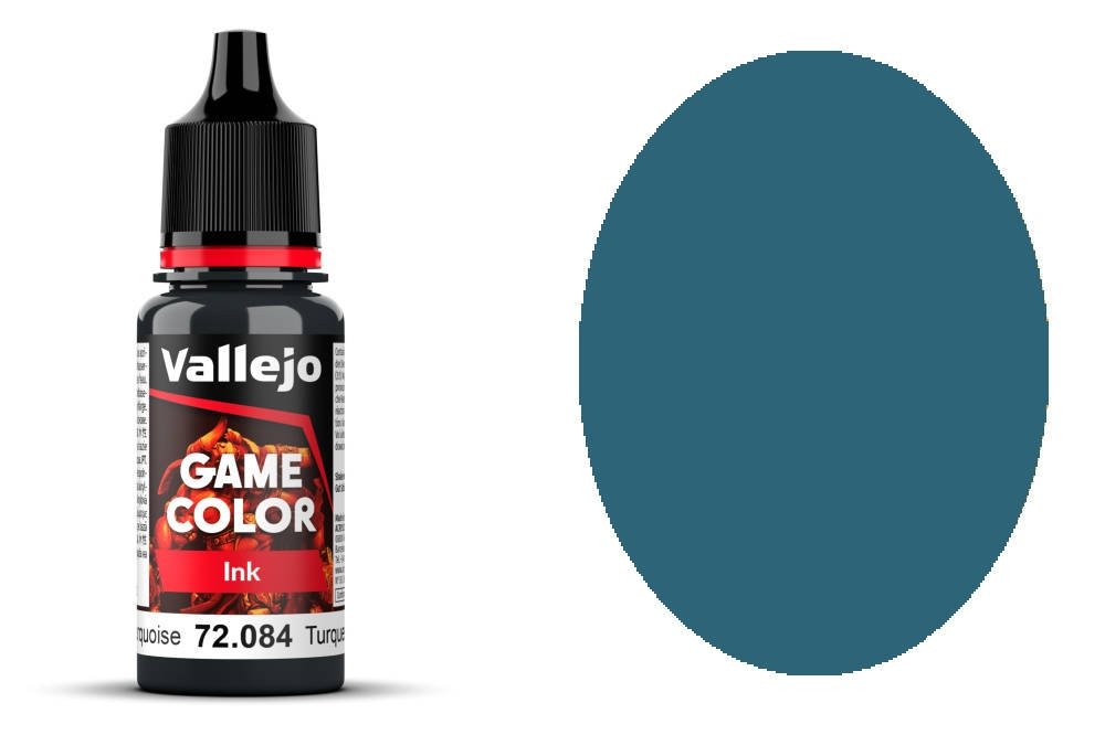 Vallejo 72084 Game Color - Turquoise foncé 18 ml