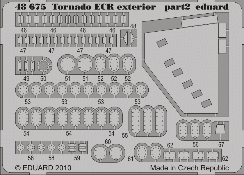 Eduard 48675 Tornado ECR extérieur 1/48 Hobby Boss – image 2