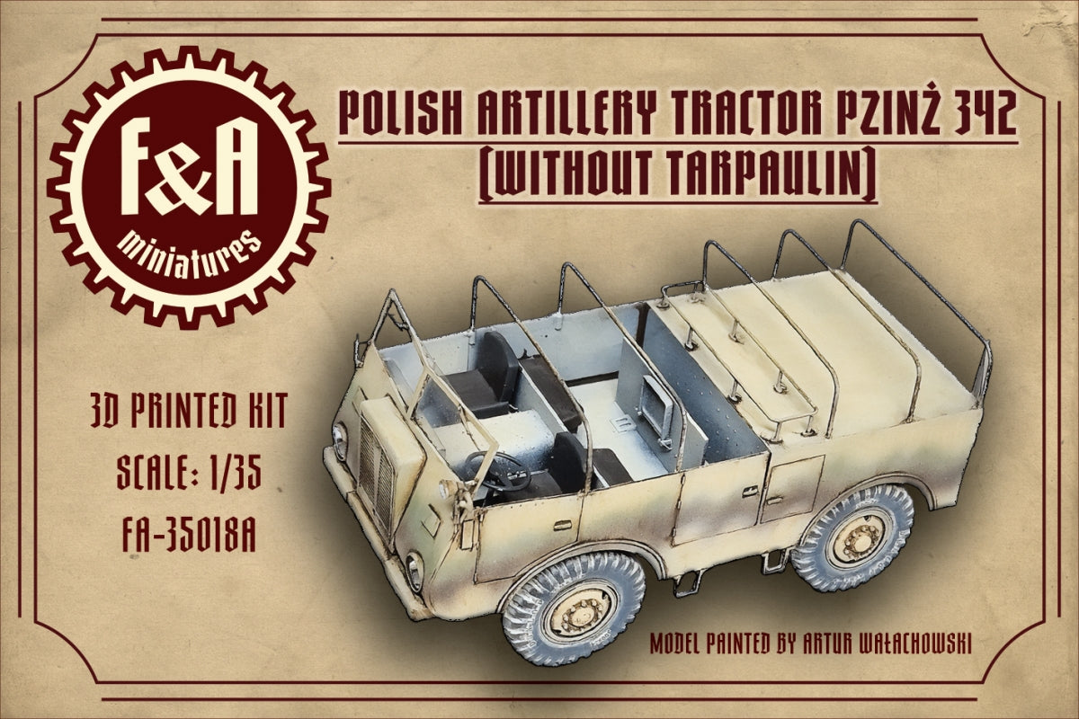 F&A Miniatures FA-35018A Pzinż 342 ciągnik bez plandeki 1/35