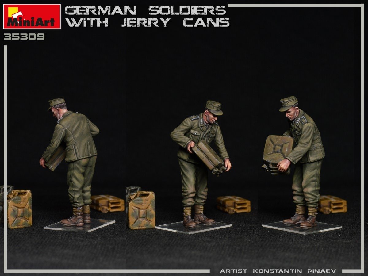 MiniArt 35286 GERMAN SOLDIERS WITH JERRY CANS 1/35 – Bild 6