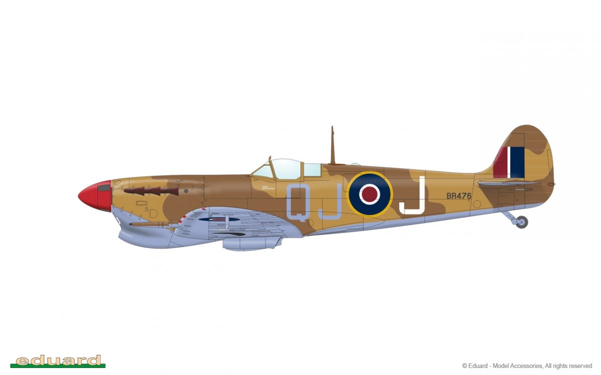 Eduard 82126 Spitfire Mk. Vc TROP 1/48 – Bild 5