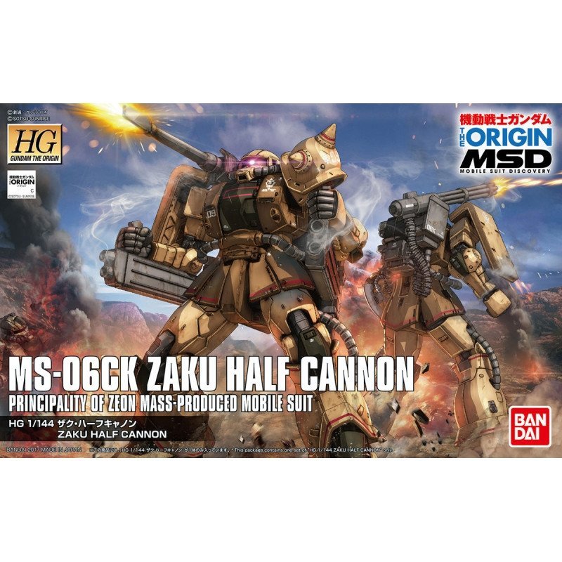 Bandai 57976 HG MS-06CK ZAKU DEMI-CANON BL GUN57976 1/144