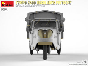 MiniArt 35371 Tempo E400 Hochlader Pritsche German 3-wheel delivery truck 1/35 – immagine 9