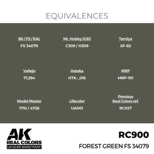 AK Interactive RC900 Forest Green FS 34079 17 ml – imagen 3