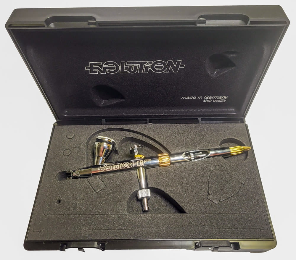 Harder &amp;amp; Steenbeck 121231 Aerograf Evolution CR Plus Solo (dysza 0,28mm) 2024 – immagine 2