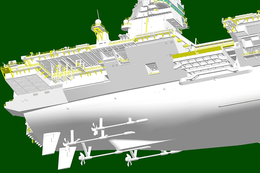 Trumpeter 05638 USS Gerald R.Ford CVN-78 1/350 – imagen 13