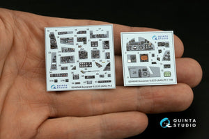 Quinta Studio QD48348 Buccaneer S.2C/D 3D-Printed &amp;amp; coloured Interior on decal paper (Airfix) 1/48 – zdjęcie 4