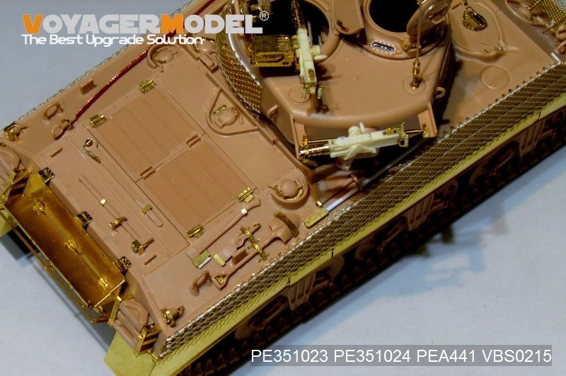 Voyager Model PE351023 WWII US M4A3 (76) w Mid Tank Basic For MENG TS-043 1/35 – immagine 10