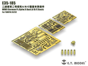 Maquette ET E35-185 WWII German Pz.Kpfw.II Ausf.A/B/C Basic (Pour TAMIYA 35292) (1/35)