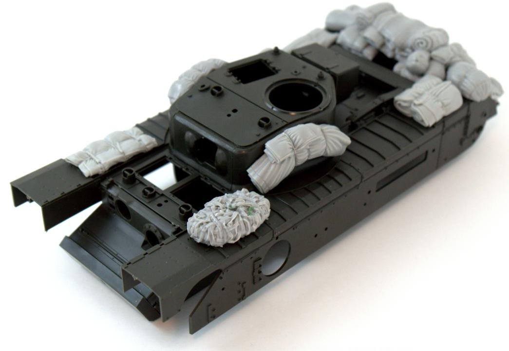 Ensemble de rangement Panzer Art RE35-579 pour MkIV « Churchill » (kit Tamiya) 1/35 – image 6