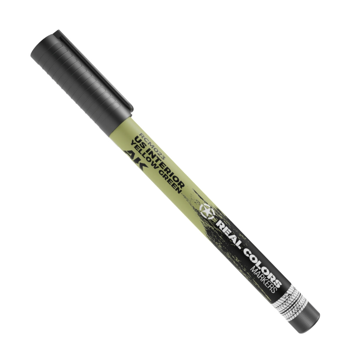 AK Interactive RCM023 US INTERIOR YELLOW GREEN – RC MARKER – immagine 2