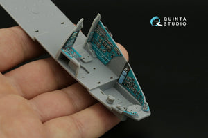 Quinta Studio QD48356 Mi-24D 3D-Printed &amp;amp; coloured Interior on decal paper (Trumpeter) 1/48 – immagine 10