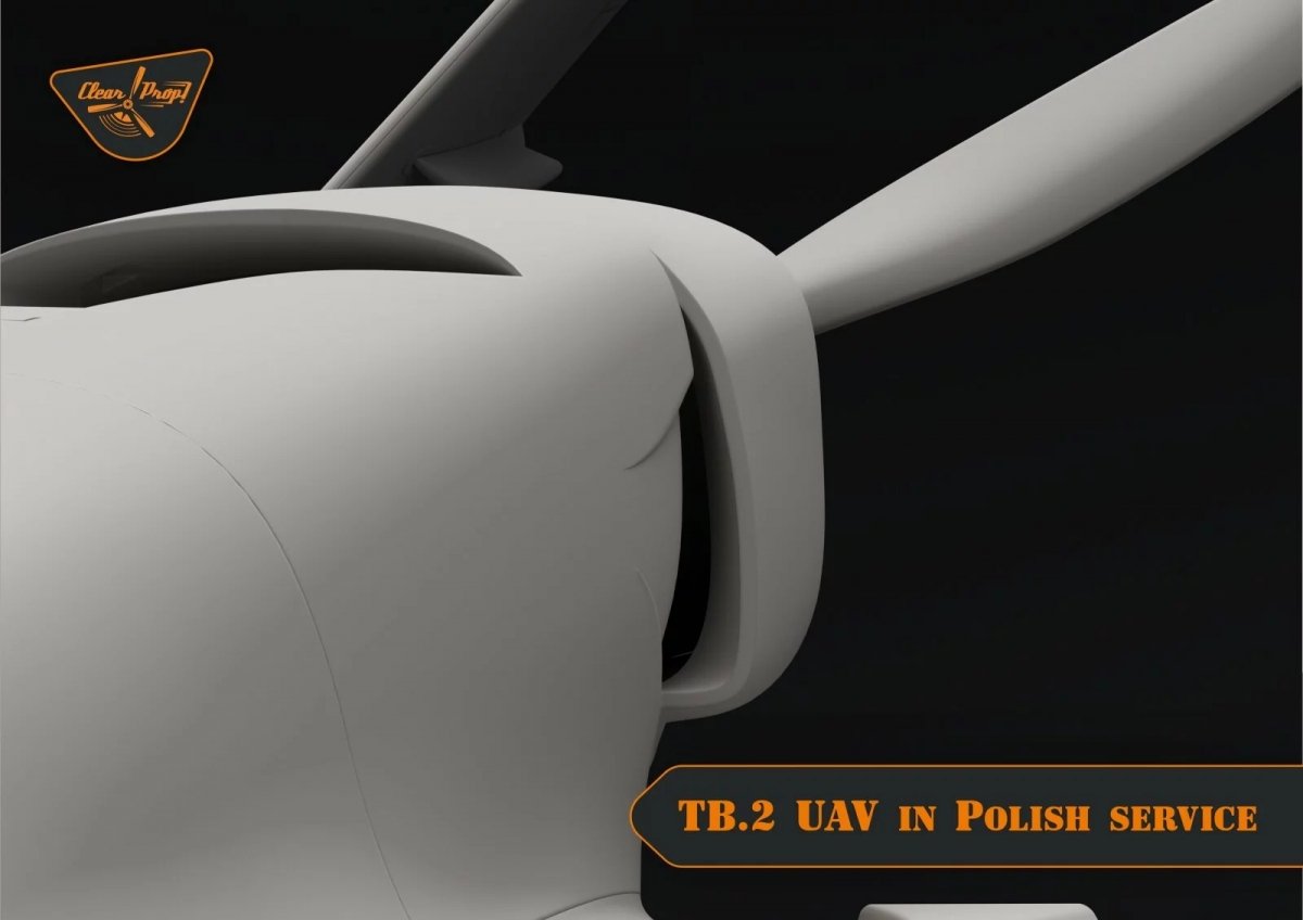 Clear Prop! CP72037 TB.2 UAV in Polish service STARTER KIT 1/72 – immagine 13