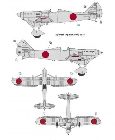 Dora Wings 32005 Dewoitine D.510J 1/32 – imagen 2