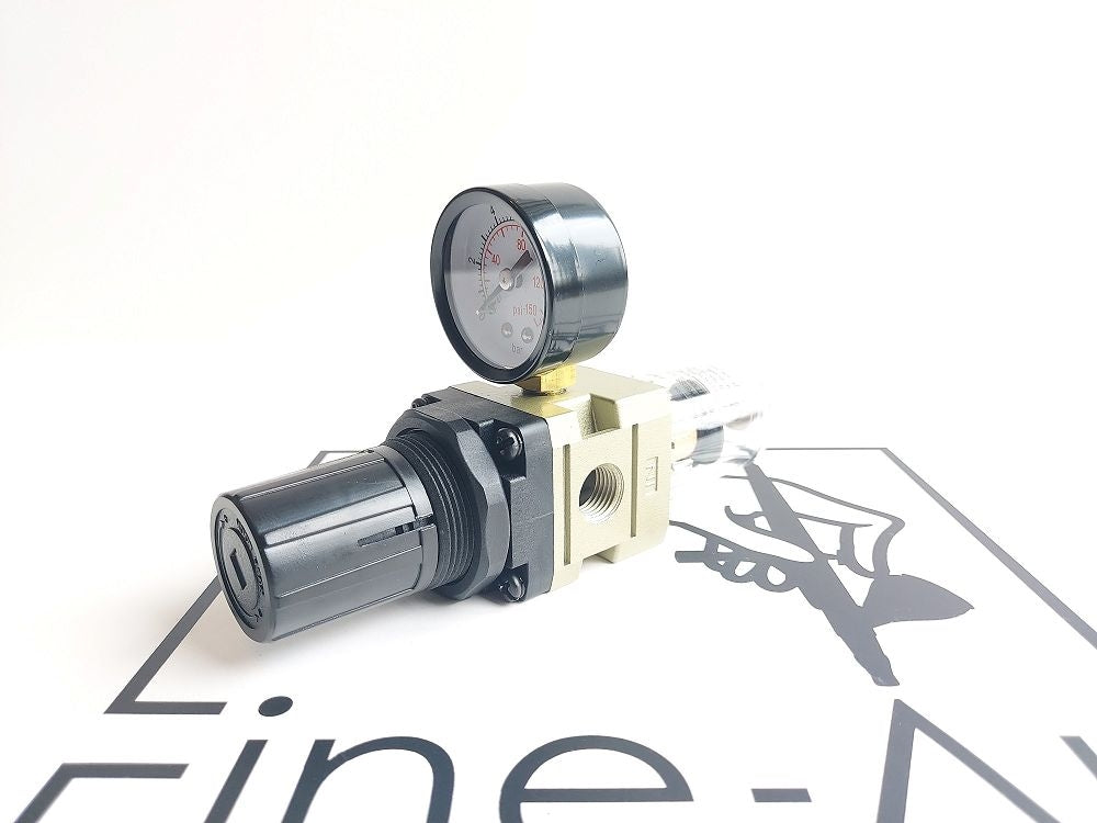 Fine Art FA-20T Kompresor bezolejowy 3l z filtrem i reduktorem Premium Line (S5000) – imagen 2