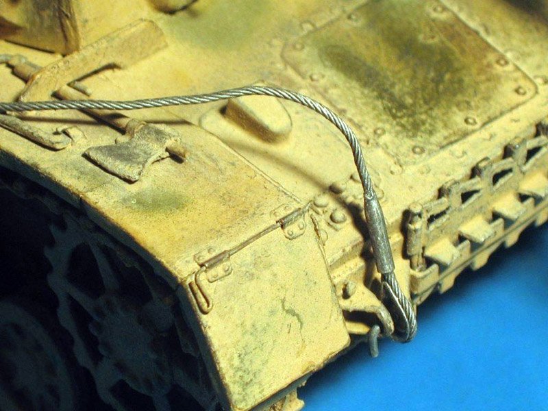 Eureka XXL ER-2506 Towing cable for Pz.Kpfw.IV Tank 1/25 – imagen 5