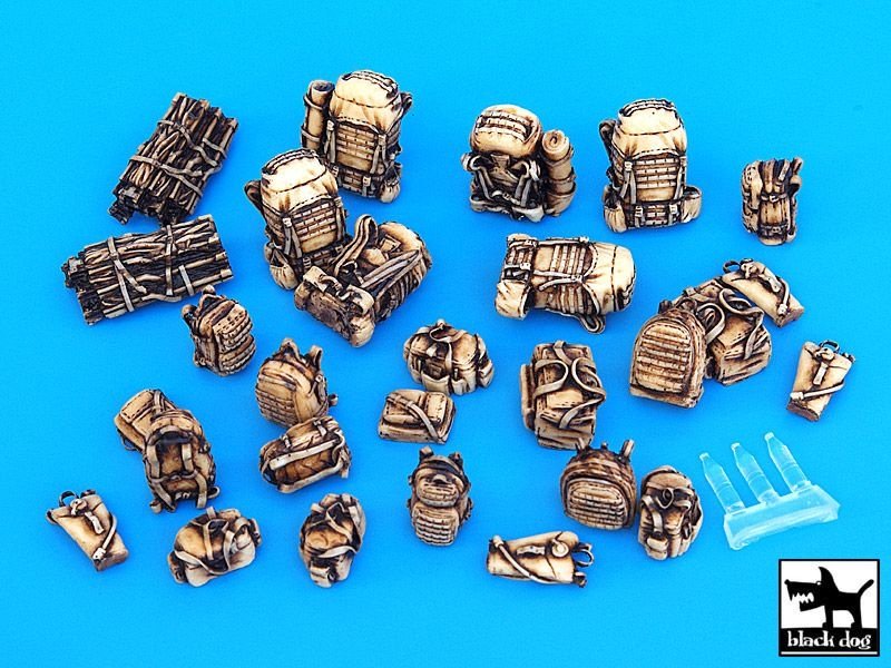 Black Dog T35037 US modern bags accessories set 1/35 – immagine 4