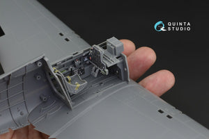Quinta Studio QD32132 P-40B 3D-Printed &amp;amp; coloured Interior on decal paper (GWH) 1/32 – imagen 9