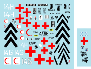 Star Decals 35-C1065 British FV432 and M548 1/35 – Bild 2