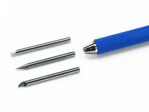 Tamiya 69939 Engraving Blade Holder Blue – Bild 2