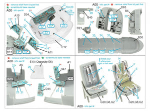 Quinta Studio QD48380 Mi-8MT 3D-Printed &amp;amp; coloured Interior on decal paper (AMK) 1/48 – immagine 2