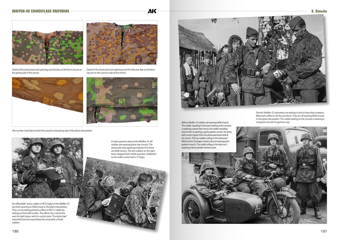 AK Interactive AK130008 WAFFEN-SS CAMOUFLAGE UNIFORMS BY WERNER PALINCKX ( English ) – zdjęcie 14