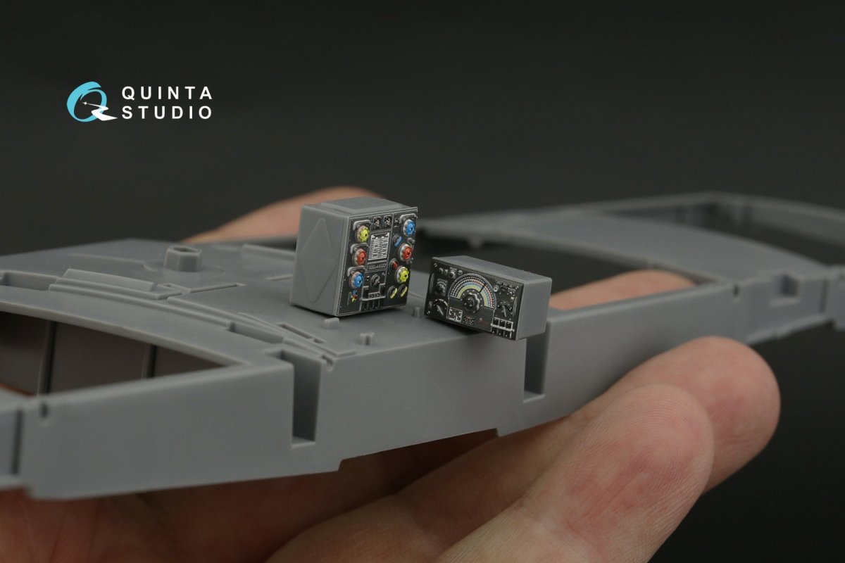 Quinta Studio QDS-32170 DH Mosquito FB Mk.VI 3D-Printed &amp;amp; coloured Interior on decal paper (Tamiya) (small version) 1/32 – immagine 5