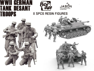 Das Werk DWF016 WWII German Tank Desant Troops 1/16 – immagine 2