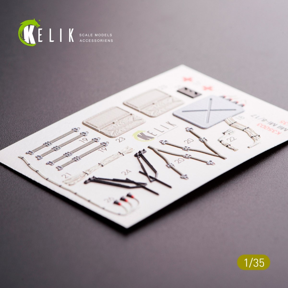 KELIK K35003 MI-8MT/MI-17 INTERIOR 3D DECALS FOR TRUMPETER KIT 1/35 – immagine 3