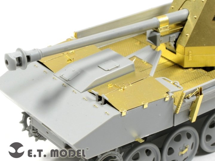 E.T. Model E35-070 WWII German 7.5cm Pak 40/4 auf RSO (For DRAGON 6640) 1/35 – immagine 5