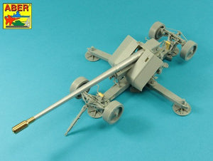 Aber 35L-264 Lufa z hamulcem wylotowym do niemieckiej armaty p/panc. Krupp 12,8cm PAK 44 (Great Wall) 1/35 – immagine 6