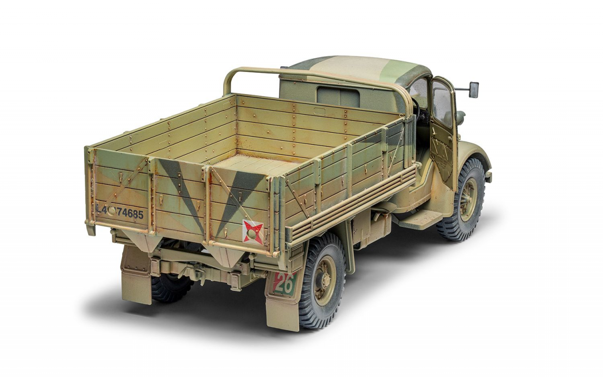 Airfix 1380 WWII British Army 30-cwt 4x2 GS Truck 1/35 – immagine 4
