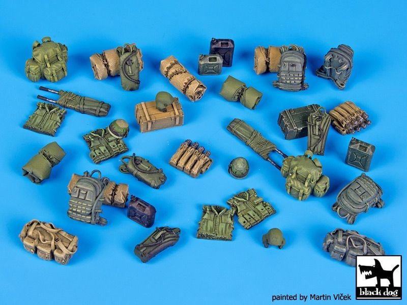 Black Dog T35084 Israeli modern equipment accessories set 1/35 – immagine 5