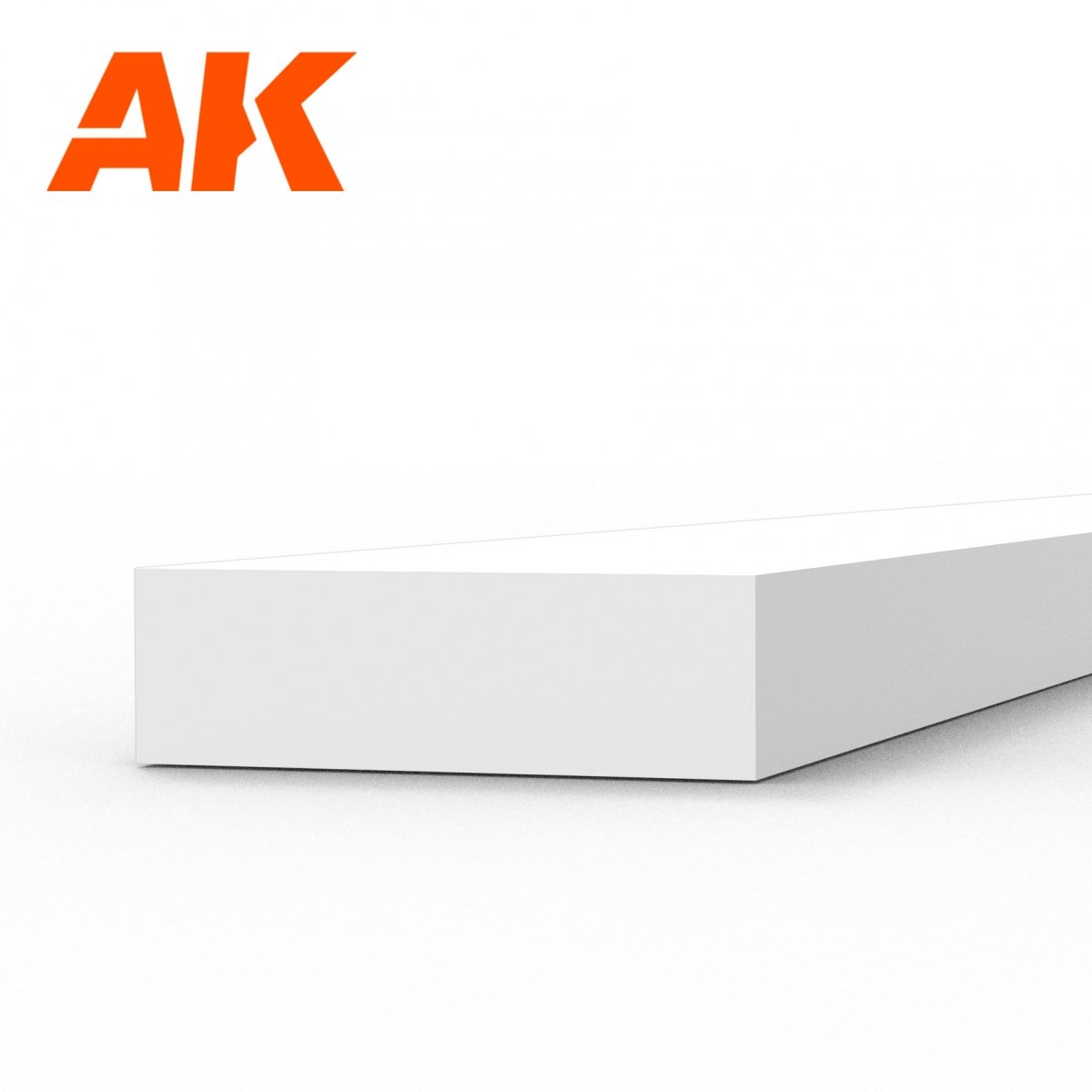 AK Interactive AK6528 STRIPS 1.50 X 5.00 X 350MM – STYRENE STRIP – (9 UNITS) – image 2