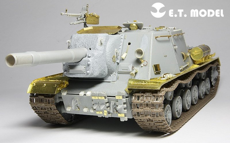 E.T. Model E35-018 WWII Soviet JSU-152/JSU-122 Basic (For DRAGON Kit) 1/35 – immagine 2