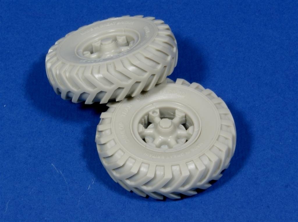 Panzer Art RE35-134 Road wheels for Sd.Kfz.9 “FAMO” (British cross country tyres) 1/35 – Bild 3