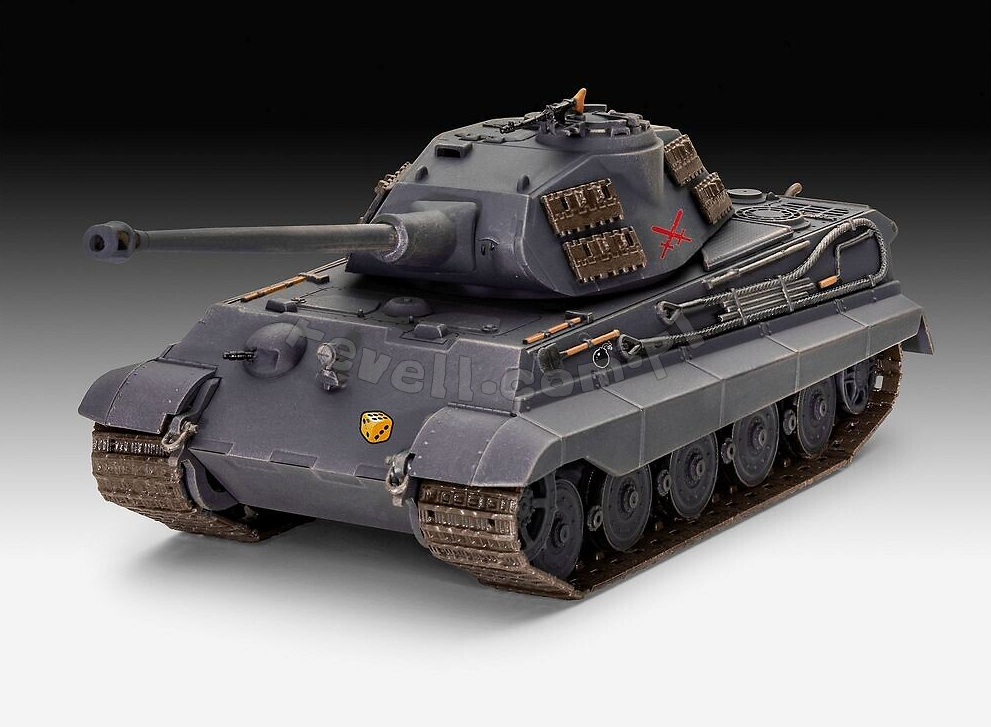 Revell 03503 Tiger II Ausf. B Königstiger World of Tanks 1/72 – immagine 3