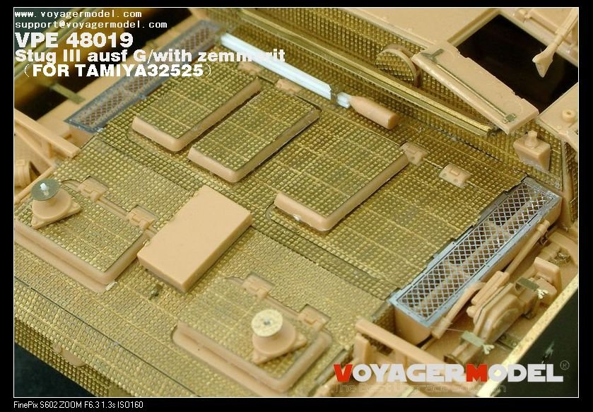 Voyager Model VPE48019 Stug III ausf G/with zemmerit 1/48 – immagine 4