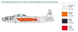 Italeri 1444 T-33A SHOOTING STAR 1/72 – imagen 9