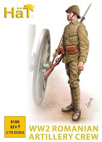 Hat 8160 WWII Romanian Artillery Crew 1/72
